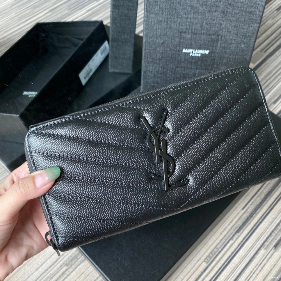 Repladies REP YSL MONOGRAM ZIPPY WALLET 0816